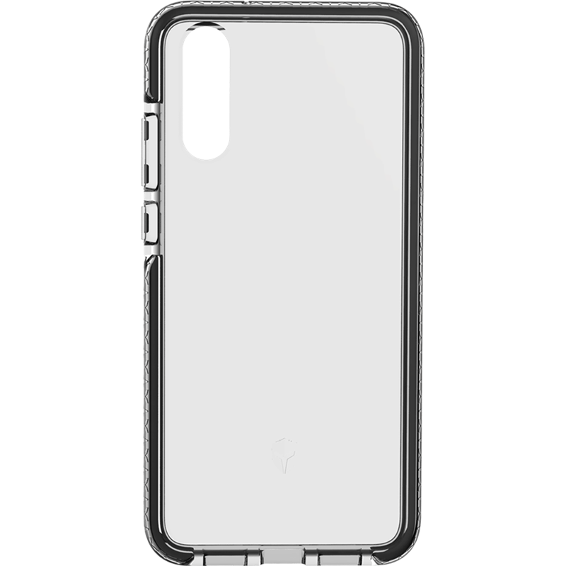 Image secondaire de Coque Renforcée Huawei P20 LIFE Contour Gris - Garantie à vie Force Case