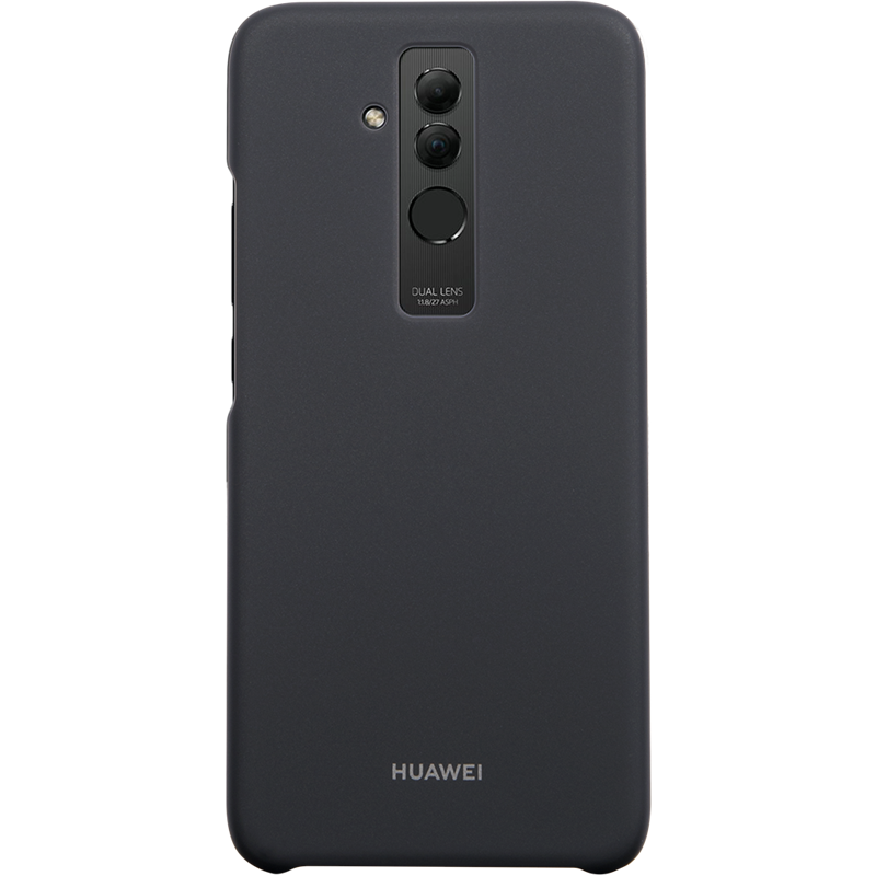 Coque rigide noire pour Huawei Mate 20 Lite