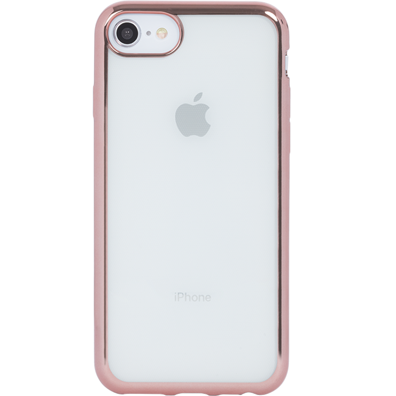 Coque Contour métal Contour Or Rose pour iPhone 6/7/8/SE20 Bigben