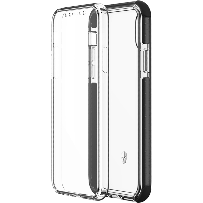 Coque semi-rigide intégrale Force Case Urban pour iPhone X/XS