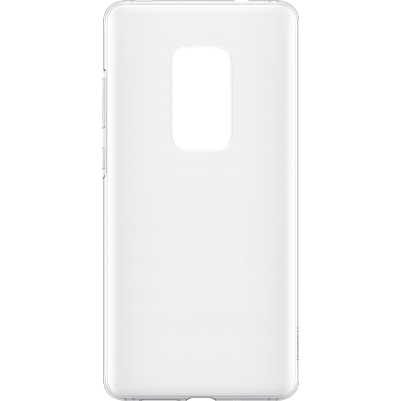 Coque semi-rigide transparente pour Huawei Mate 20