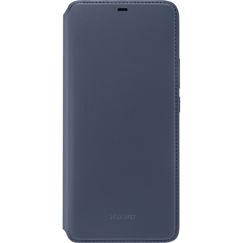 Etui folio Huawei HW51992635 gris bleu pour Mate 20 Pro