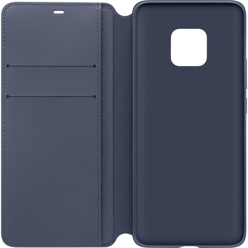 Image secondaire de Etui folio Huawei HW51992635 gris bleu pour Mate 20 Pro