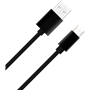 Câble USB A/micro USB 1m 2.1A Noir WOW