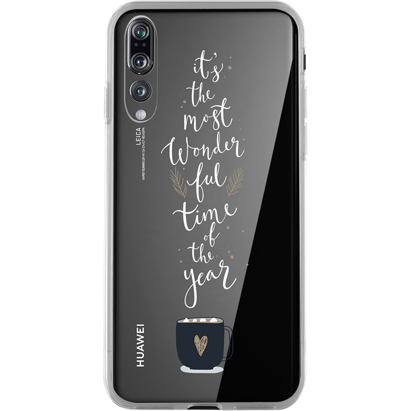 Coque rigide Wonderful time pour Huawei P20 Pro