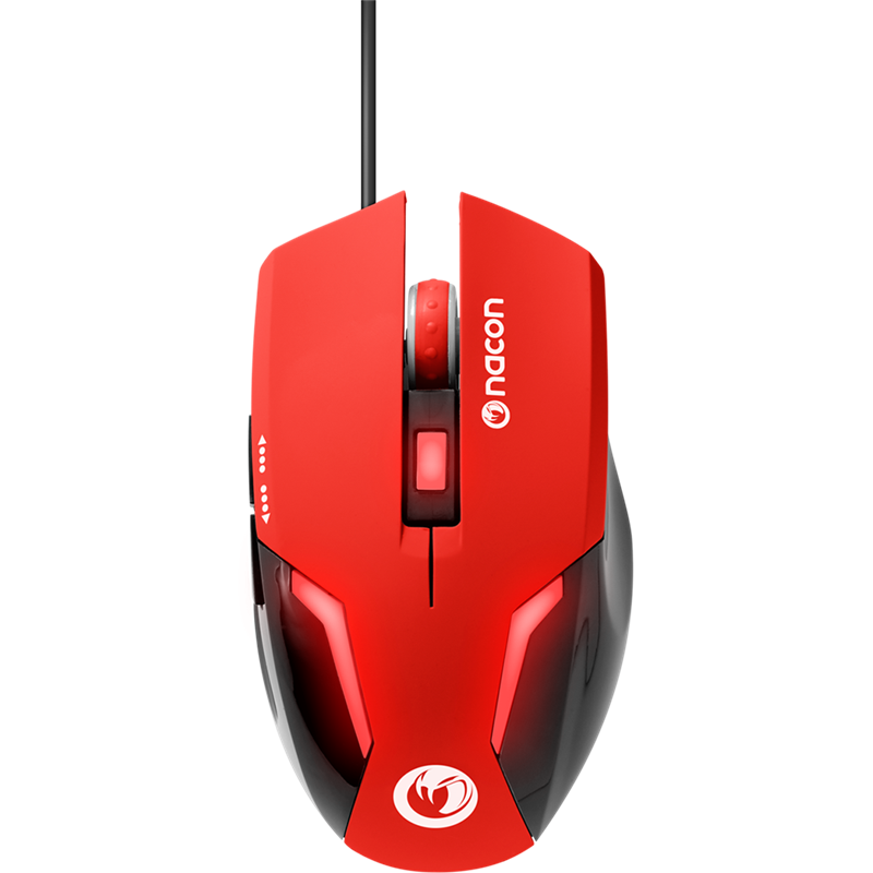 Souris Gaming rouge avec capteur optique PCGM-105 Nacon 