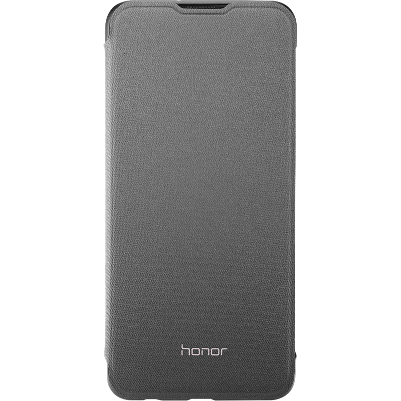 Etui folio Honor gris pour Honor 10 Lite