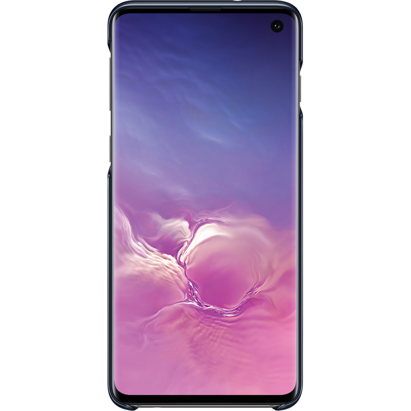 Image secondaire de Coque avec affichage LED Noire pour Samsung G S10 Samsung