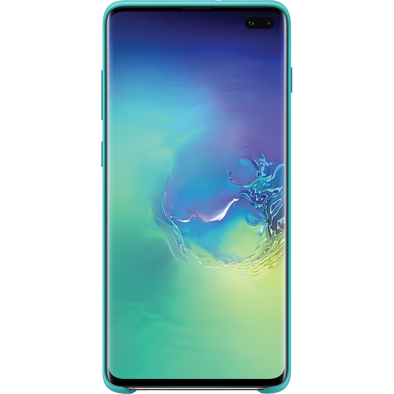 Image secondaire de Coque semi-rigide verte Samsung EF-PG975TG pour Galaxy S10+ G975