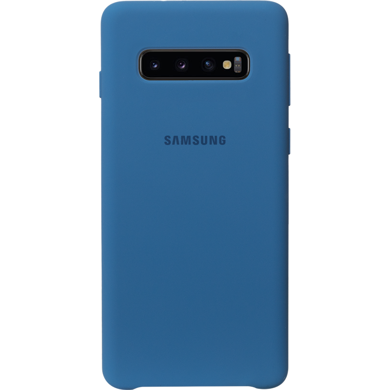 Coque Silicone Ultra fine Bleue pour Samsung G S10 Plus Samsung