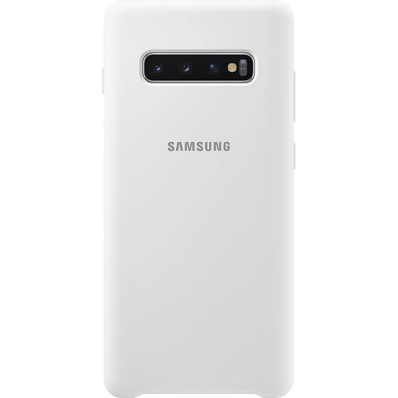 Coque semi-rigide blanche Samsung EF-PG975TW pour Galaxy S10+ G975