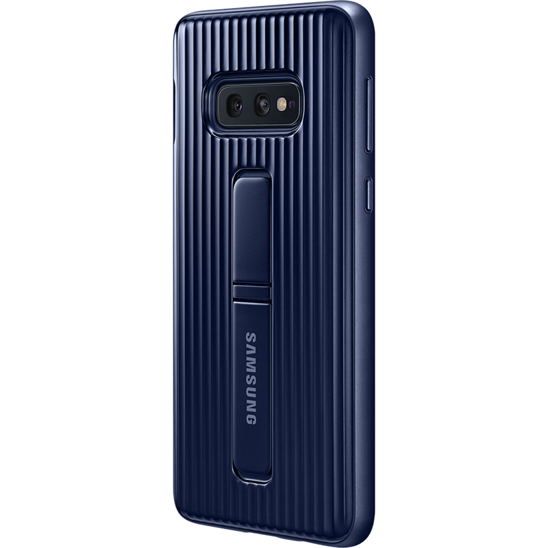 Image secondaire de Coque Renforcée Samsung G S10E fonction Stand Bleu marine Samsung