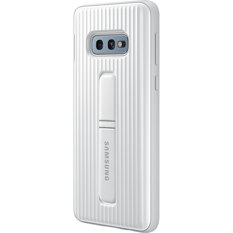 Image secondaire de Coque Renforcée fonction Stand Blanche pour Samsung G S10E Samsung