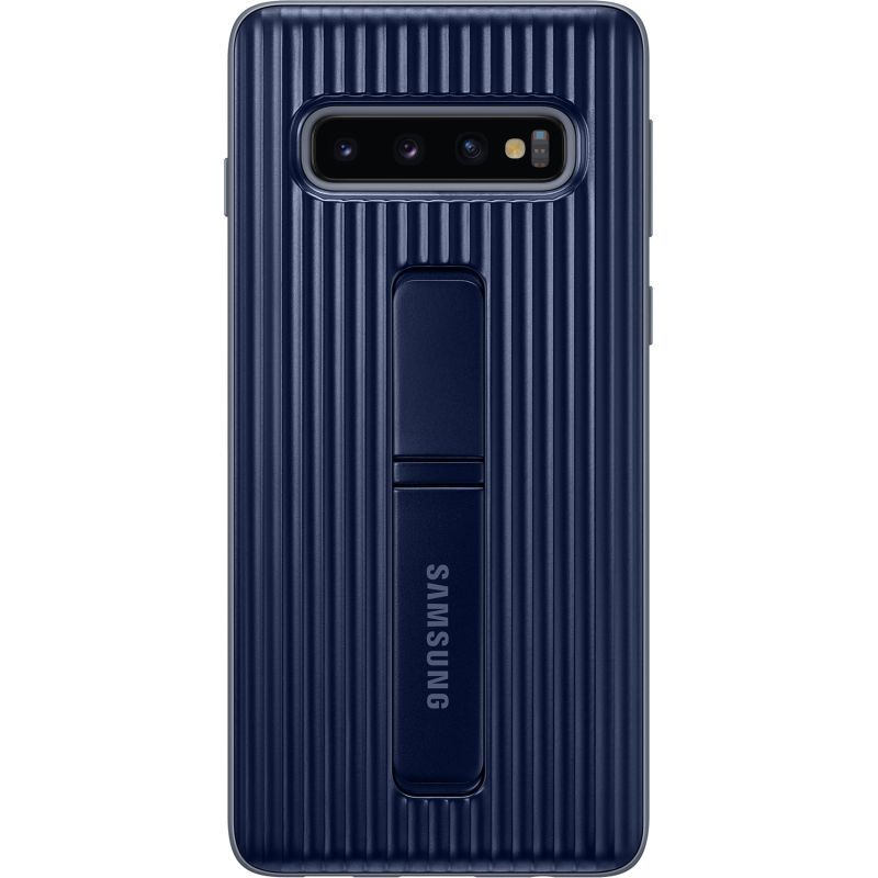 Coque Renforcée Samsung G S10 fonction Stand Bleu marine Samsung