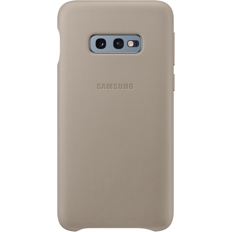 Coque en Cuir pour Samsung G S10E Grise Samsung