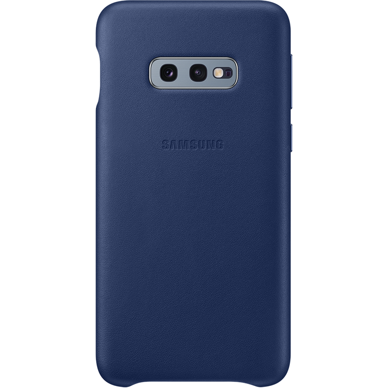 Coque en Cuir pour Samsung G S10E Bleue marine Samsung