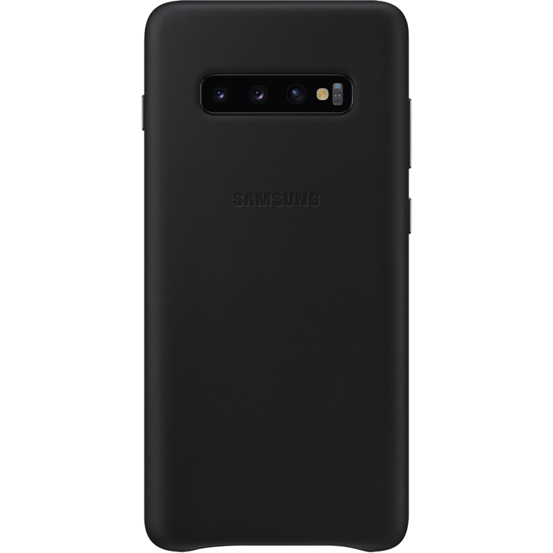 Coque en Cuir pour Samsung G S10 Plus Noire Samsung