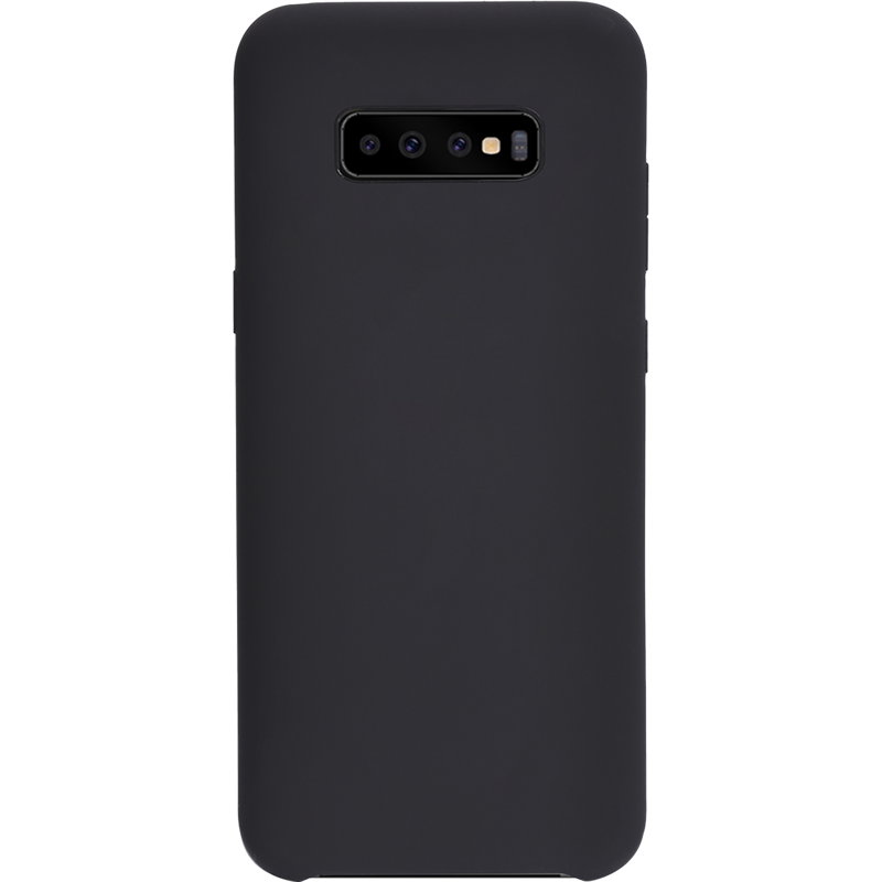 Coque rigide finition soft touch noire pour Samsung Galaxy S10+ G975