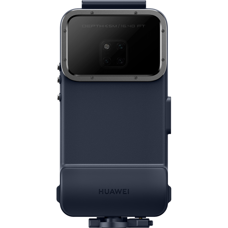 Image secondaire de Coque intégrale waterproof bleue Huawei pour Mate 20 Pro