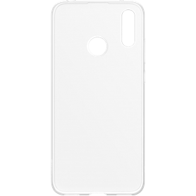 Coque semi-rigide transparente pour Huawei Y7 2019