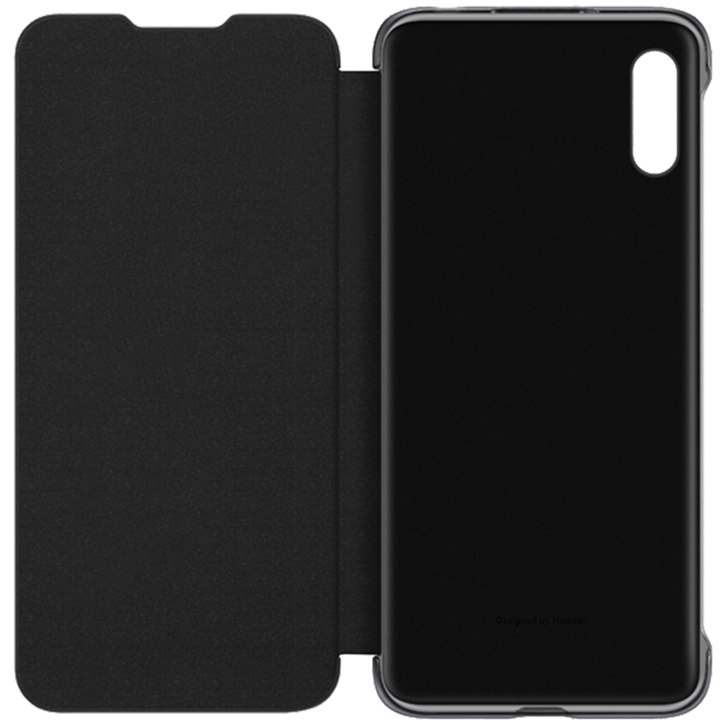 Image secondaire de Etui folio Huawei noir pour Y6 2019