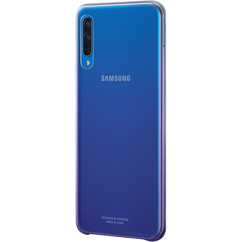 Image secondaire de Coque rigide violette et transparente Evolution Samsung pour Galaxy A5