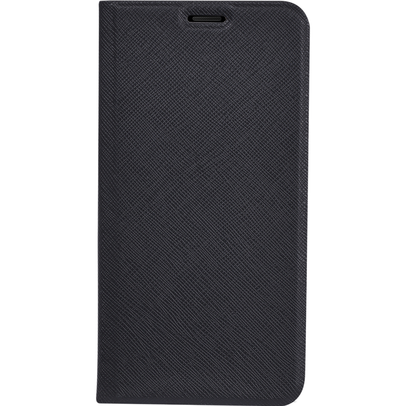 Etui folio noir pour Oppo AX7