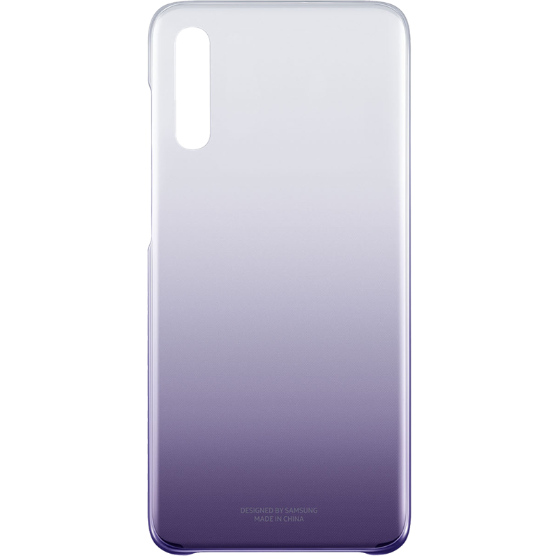 Image secondaire de Coque rigide violette et transparente Evolution Samsung pour Galaxy A7