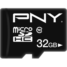 Carte MicroSD Elite 32GB Class 10 50 MB/S PNY