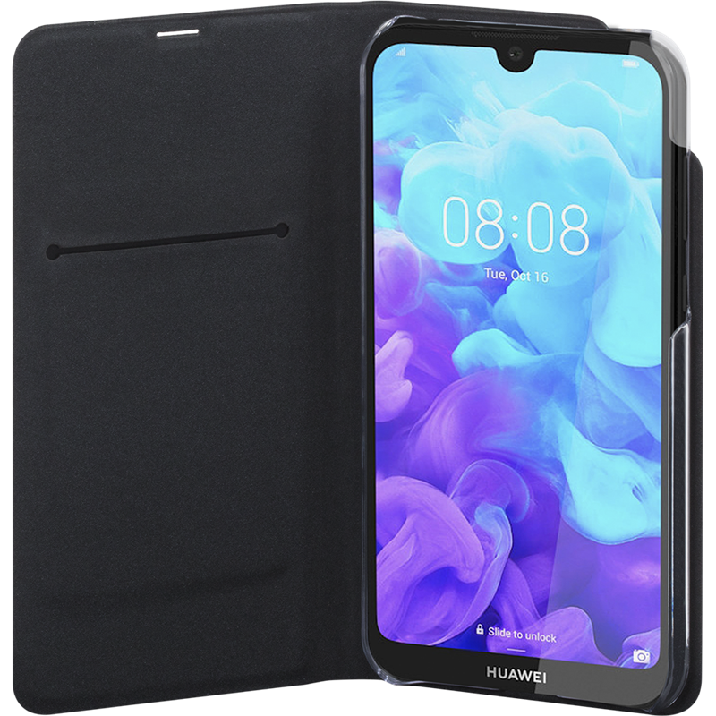 Image secondaire de Etui Folio Huawei Y5 2019 Noir - Porte-carte intégré Bigben