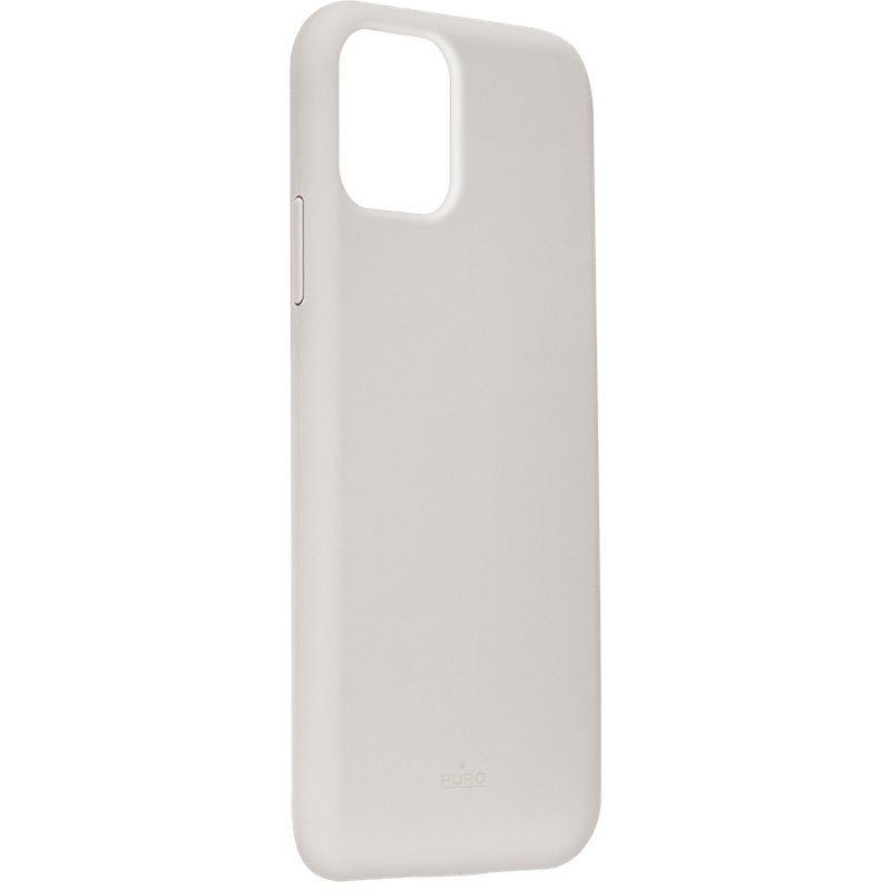 Image secondaire de Coque semi-rigide grise Icon Puro pour iPhone 11 Pro