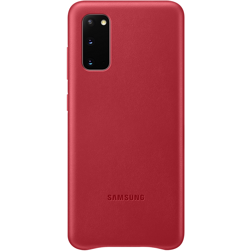 Coque en Cuir pour Samsung G S20 Bordeaux Samsung