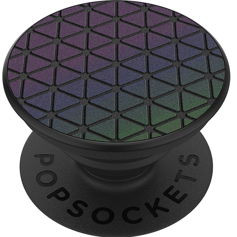 Pop Grip Gén 2 Premium Reflective techno gridchromatic Popsockets