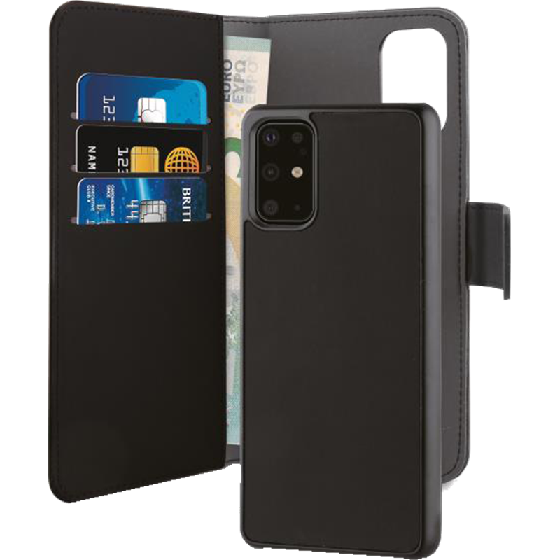 Folio Coque Magnétique 2 en 1 Noir pour Huawei P40 Pro Puro