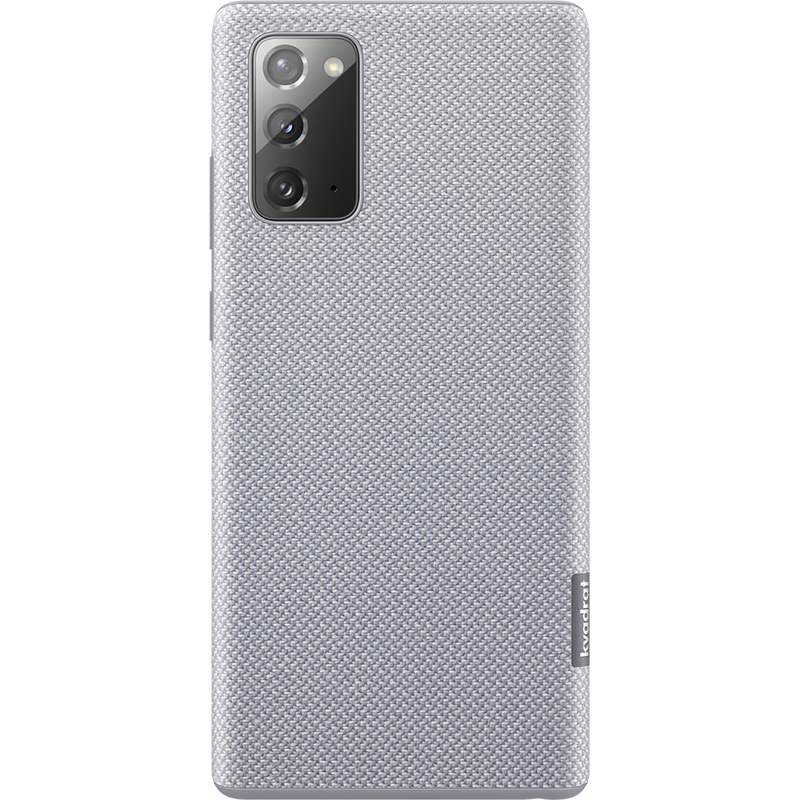 Coque Kvadrat en plastique recyclé Grise pour Samsung G Note 20 Samsun