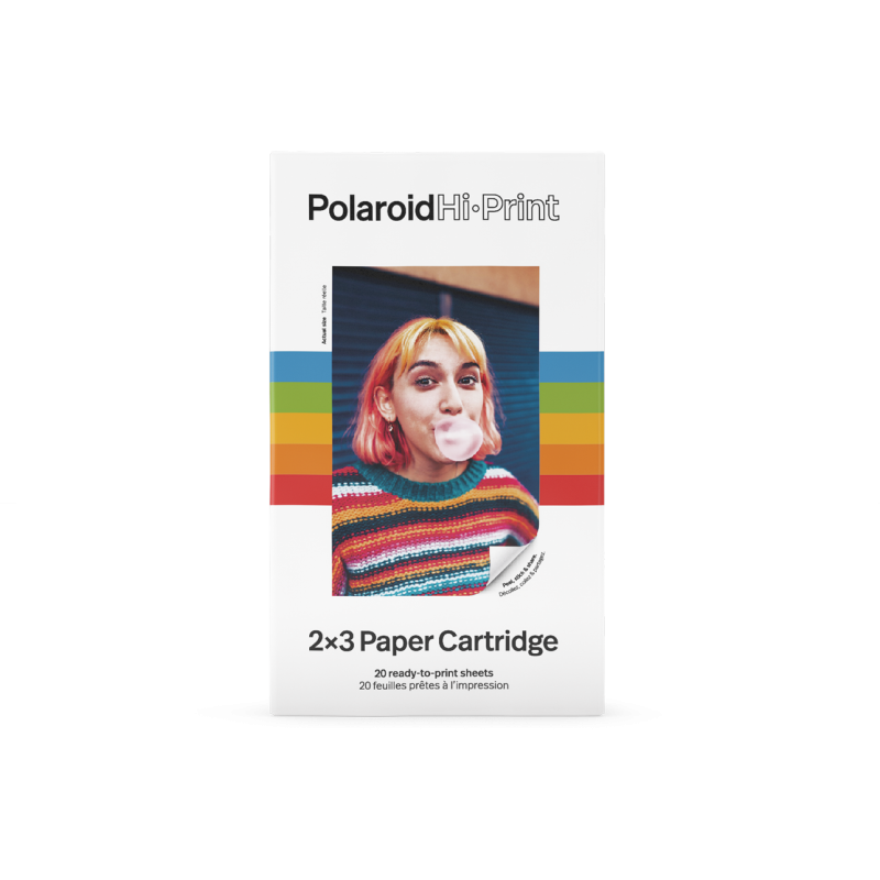 Pack 20 Photo Stickers pour Imprimante HI-PRINT Polaroid