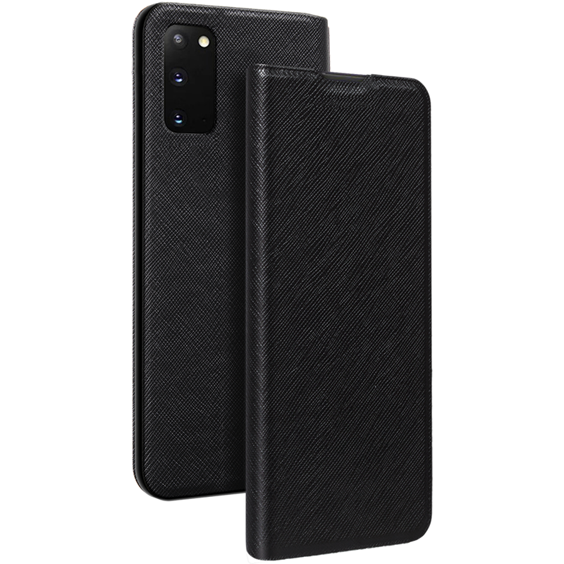 Etui Folio Samsung G S20FE Noir - Porte-carte intégré Bigben