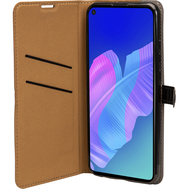 Image secondaire de Etui Folio Wallet Huawei P40 Lite E Noir - Fermeture avec languette ai