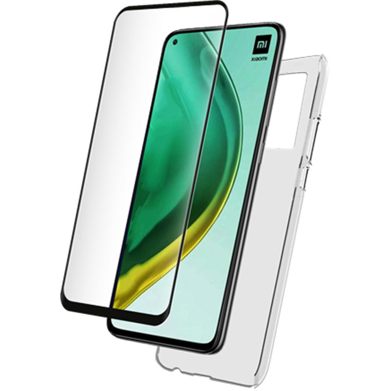 Pack Mi 10T / Mi 10T Pro 5G Accessoires Coque Transparente + Verre tre