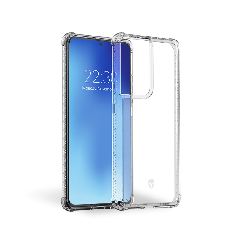 Coque Renforcée Samsung G S21 Ultra 5G AIR Transparente - Garantie à vie