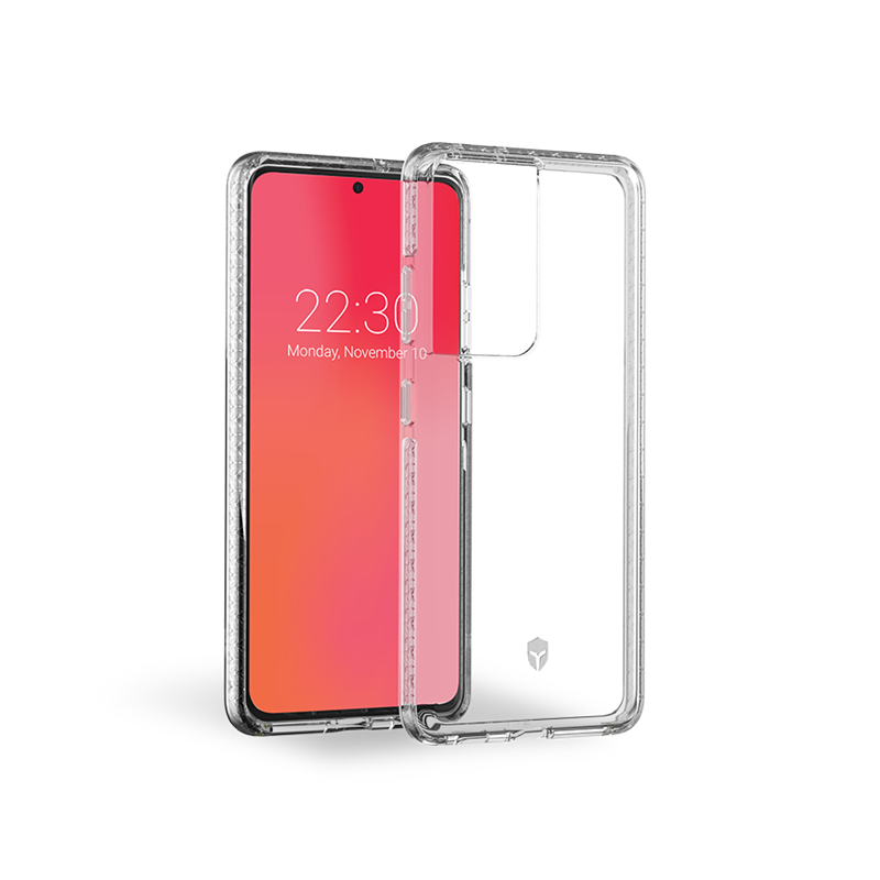 Coque Renforcée Samsung G S21 Ultra 5G LIFE Transparente - Garantie à vie