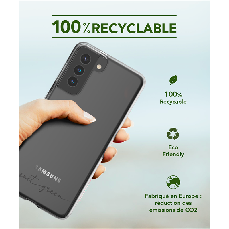 Image secondaire de Coque Samsung G S21+ 5G Infinia Transparente - Entièrement recyclable 