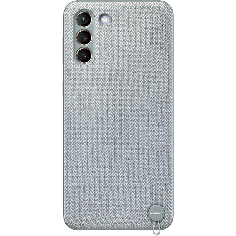 Coque Kvadrat en plastique recyclé Gray pour Samsung G S21+ 5G Samsung