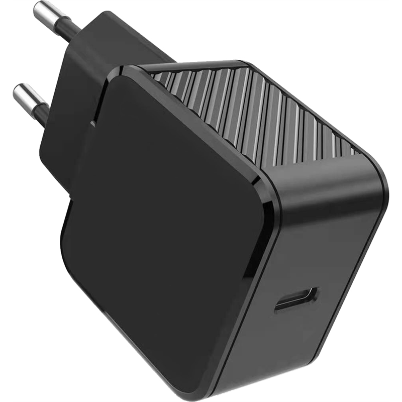 Image secondaire de Chargeur maison USB C 25W Power Delivery + Câble USB C/USB C Noir Bigb