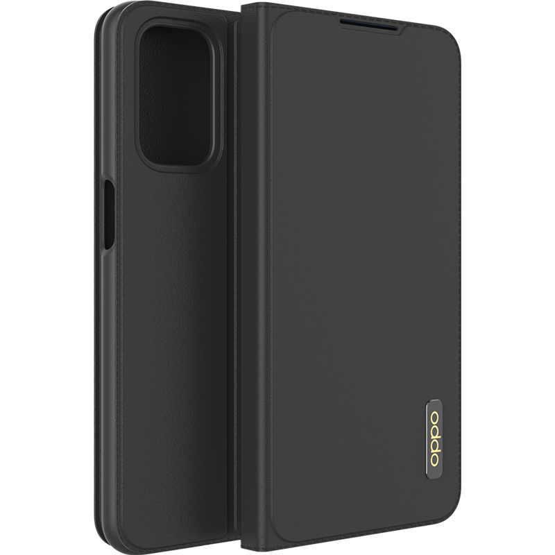 Folio Oppo A54 5G/A74 5G Flip Cover Noir Oppo