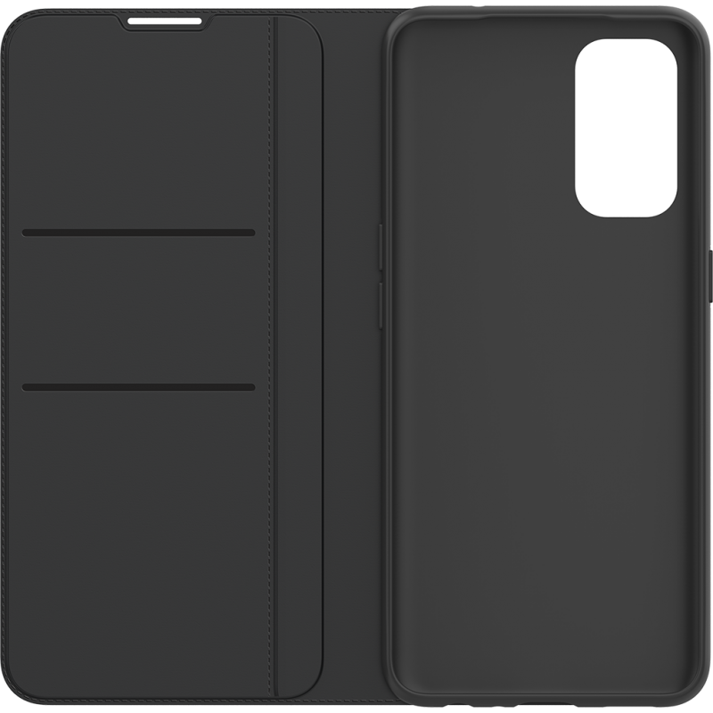 Image secondaire de Folio Flip Cover Noir pour Oppo Find X3 Lite Oppo