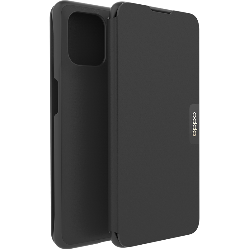 Folio Flip Cover Noir pour Oppo Find X3 Pro Oppo