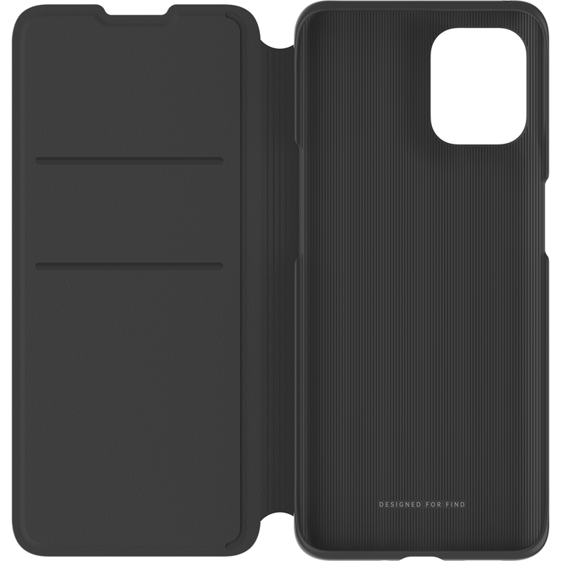 Image secondaire de Folio Flip Cover Noir pour Oppo Find X3 Pro Oppo