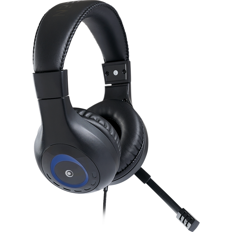 Casque PC Filaire Jack 3.5mm avec micro Noir Bigben