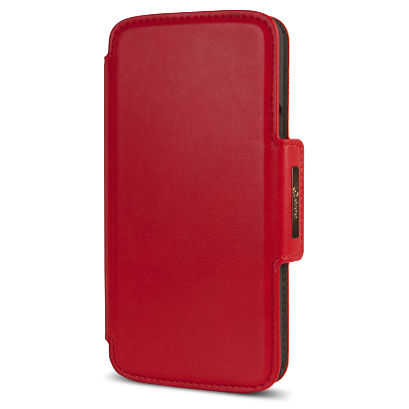 Folio Doro 8050 Coque Magnétique Rouge Doro